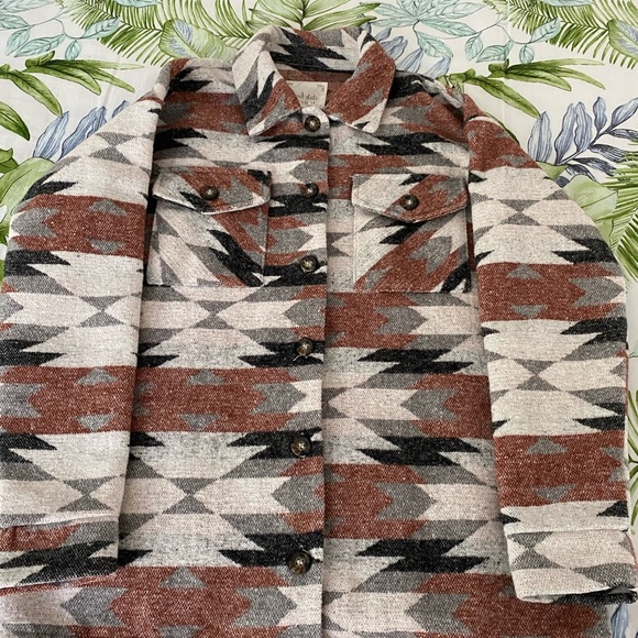 Altar'd State Multicolor Patterned Jacket - Picture 2 of 6